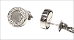 Orecchini Salvini Segreti in argento con moonstone ovale e cristalli