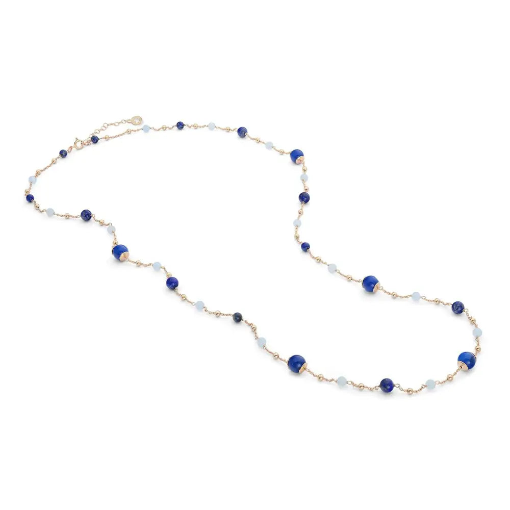 collana lunga parure con bracciale argento donna con quarzi BRA 269 COMETE |bonini-gioielli