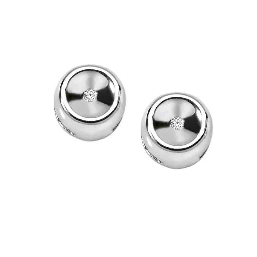 Orecchini punto luce diamanti ct 0,02 ORB 900 COMETE|bonini-gioielli