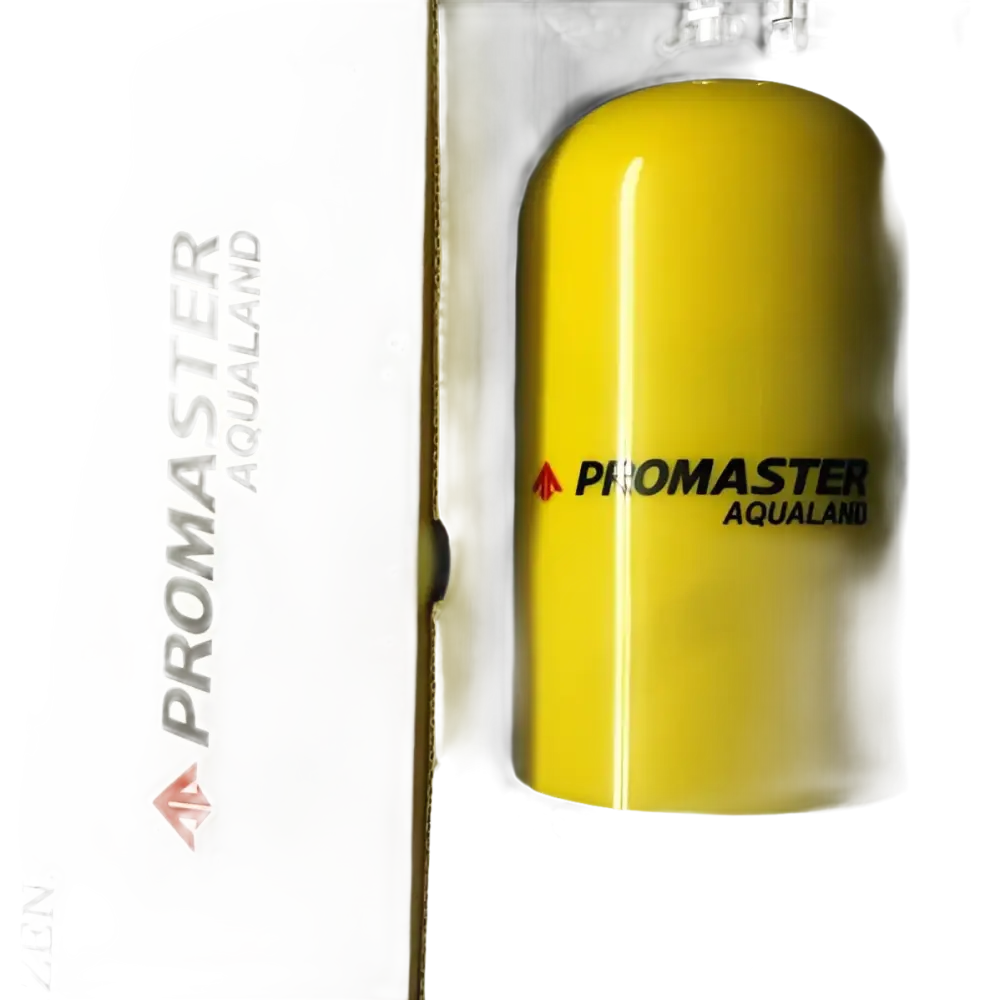 Contenitore cilindrico giallo con branding PROMASTER AQUALAND per Orologi Citizen offerte