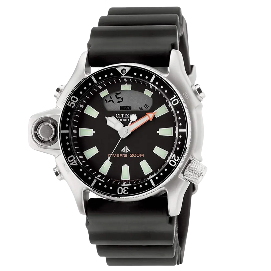 Orologi Citizen: Offerta Speciale, orologio da immersione Citizen Quartz con cinturino in gomma nero