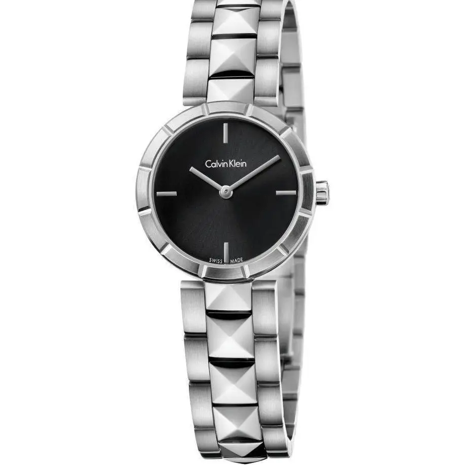 orologio calvin klein donna acciaio collezione EDGE K5T33141|bonini-gioielli
