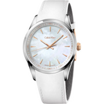 orologio calvin klein unisex madreperla Bold K5A31BLG\bonini-gioielli