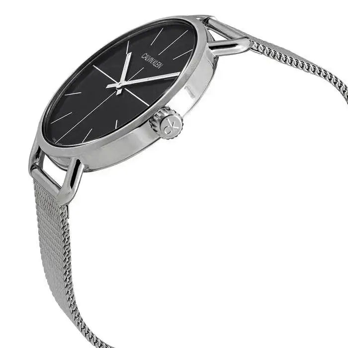 orologio calvin klein uomo EVEN braccialato acciaio K7B21121|bonini-gioielli