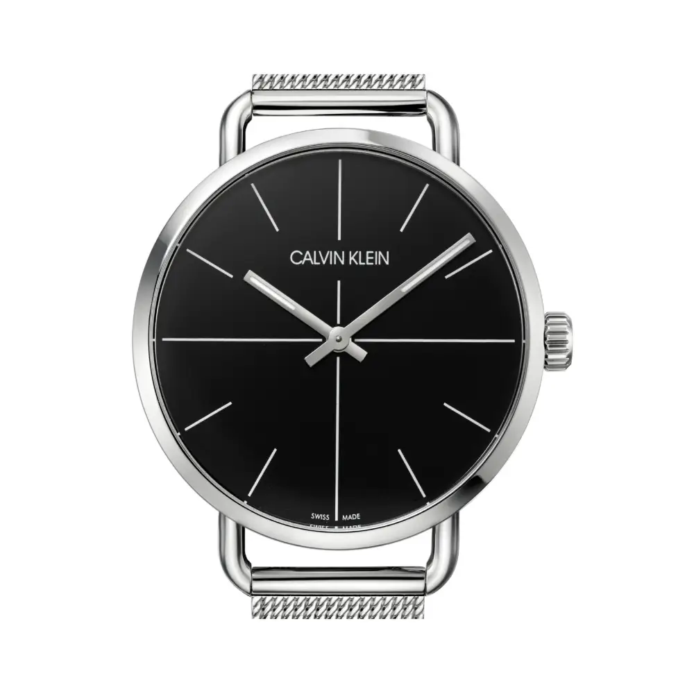orologio calvin klein uomo EVEN braccialato acciaio K7B21121|bonini-gioielli