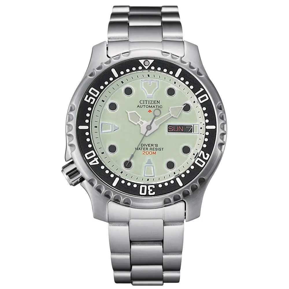 Orologio CITIZEN Full Lume Meccanico Automatico Diver 200m NY0040-50W|Bonini-gioielli