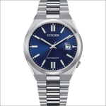 Orologio Citizen automatico Tsuyosa NJ0150-81L silver con quadrante blu