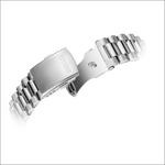 Bracciale orologio Citizen Tsuyosa NJ0150-81L in acciaio silver con logo su fibbia