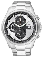 Orologio CITIZEN Crono Eco-Drive Uomo Acciaio con cassa in acciaio e quadrante chiaro