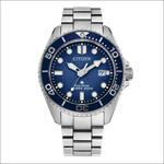 Orologio Citizen Diver Eco-Drive BN0260-54L acciaio silver quadrante blu 200m
