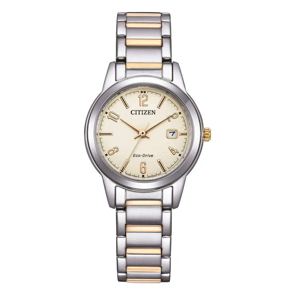 Orologio CITIZEN donna bicolore Of Action FE1244-72A|bonini-gioielli
