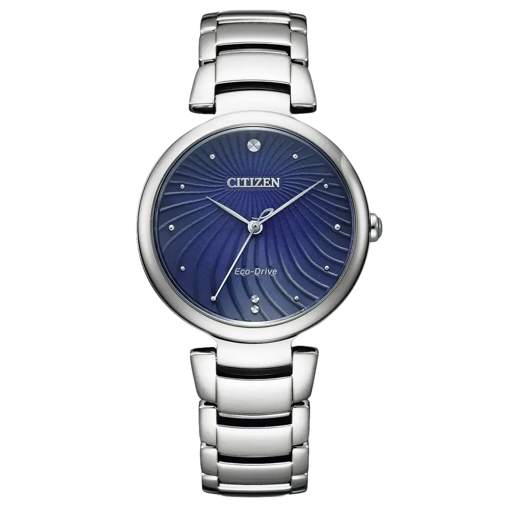 Orologio CITIZEN donna Classic solo tempo EM0850-80L in argento eco-drive