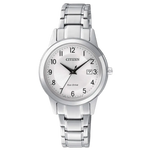 Orologio CITIZEN donna classico acciaio FE1081-59B con quadrante Eco-Drive argento