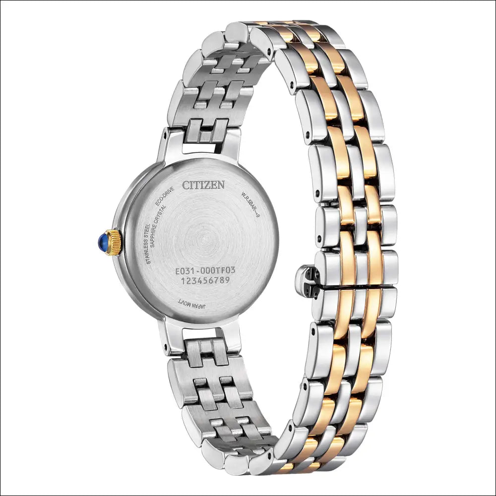 Orologio CITIZEN donna Eco-Drive bicolore EM0996-84Y|bonini-gioielli
