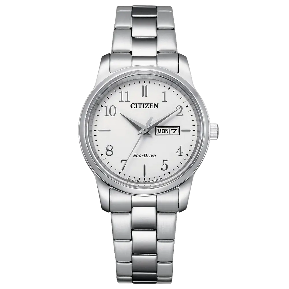 Orologio Citizen donna Eco-Drive Classic EW3260-84A con cassa in argento