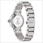 Orologio Citizen Donna Eco-Drive Mybell in acciaio silver con corona zaffiro blu