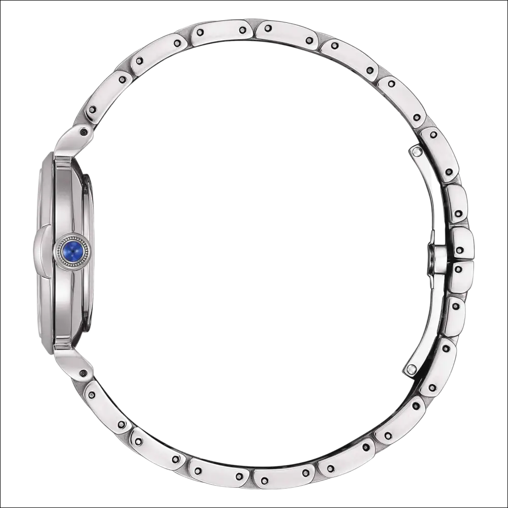 Bracciale orologio Citizen Donna Eco-Drive Mybell in acciaio silver lucido con dettagli circolari
