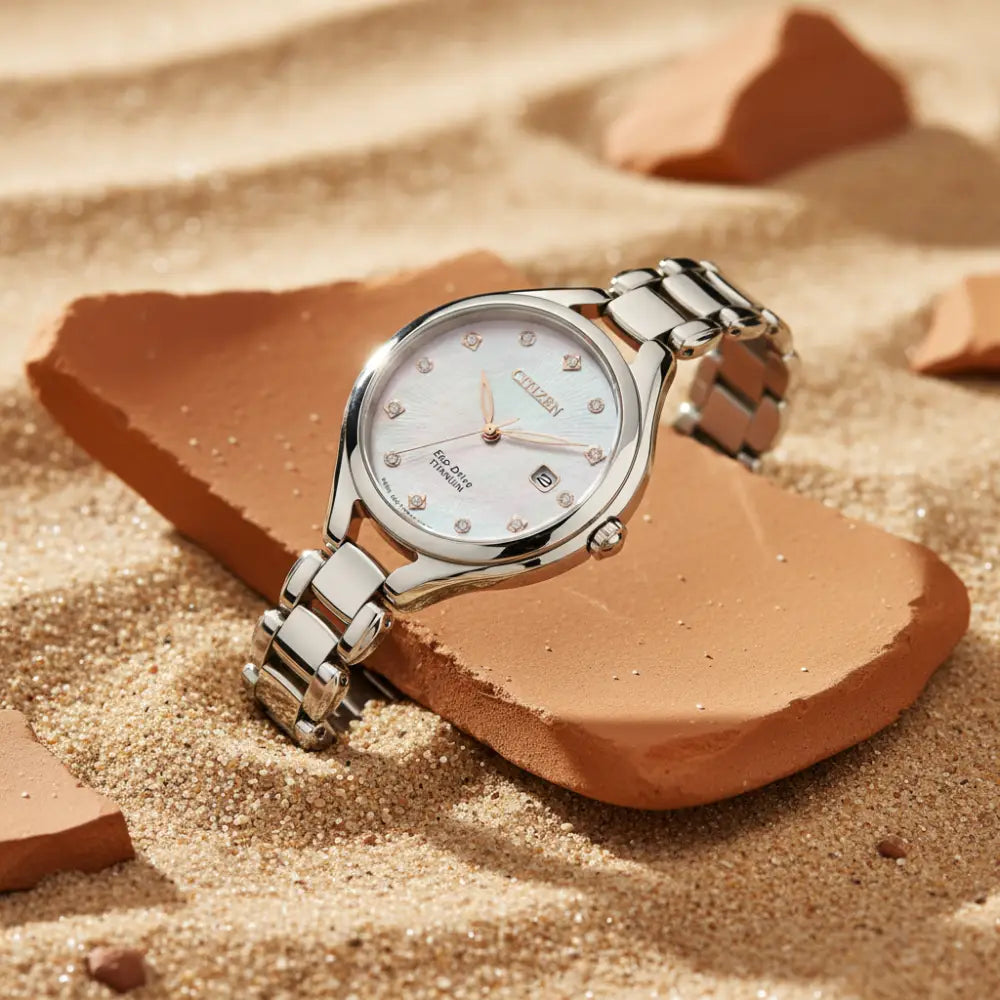 Orologio CITIZEN Donna Eco-Drive SuperTitanio EW2560-86Y|bonini-gioielli