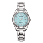 Orologio Citizen donna Eco-Drive SuperTitanio EW2601-81M argento con quadrante blu