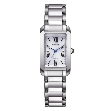 Orologio Citizen donna EL Square acciaio EW5620-55A |bonini-gioielli