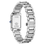 Orologio Citizen donna EL Square acciaio EW5620-55A |bonini-gioielli