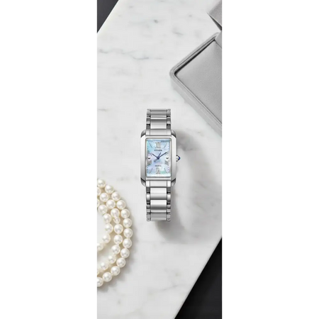 Orologio Citizen donna EL Square madreperla EW5620-55N|bonini-gioielli