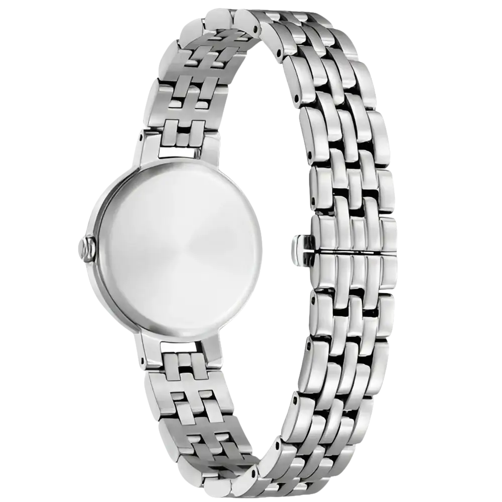 Orologio Donna Citizen in argento con cinturino in metallo e fondello liscio