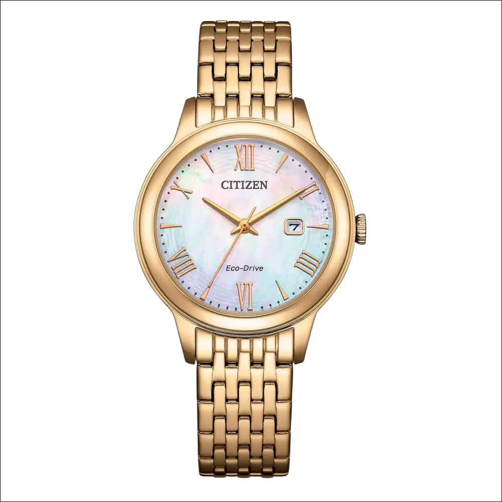 Orologio Citizen Eco-Drive donna EW2623-53D oro madreperla