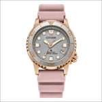Orologio Citizen donna Promaster Eco-Drive rosa oro 200m grigio