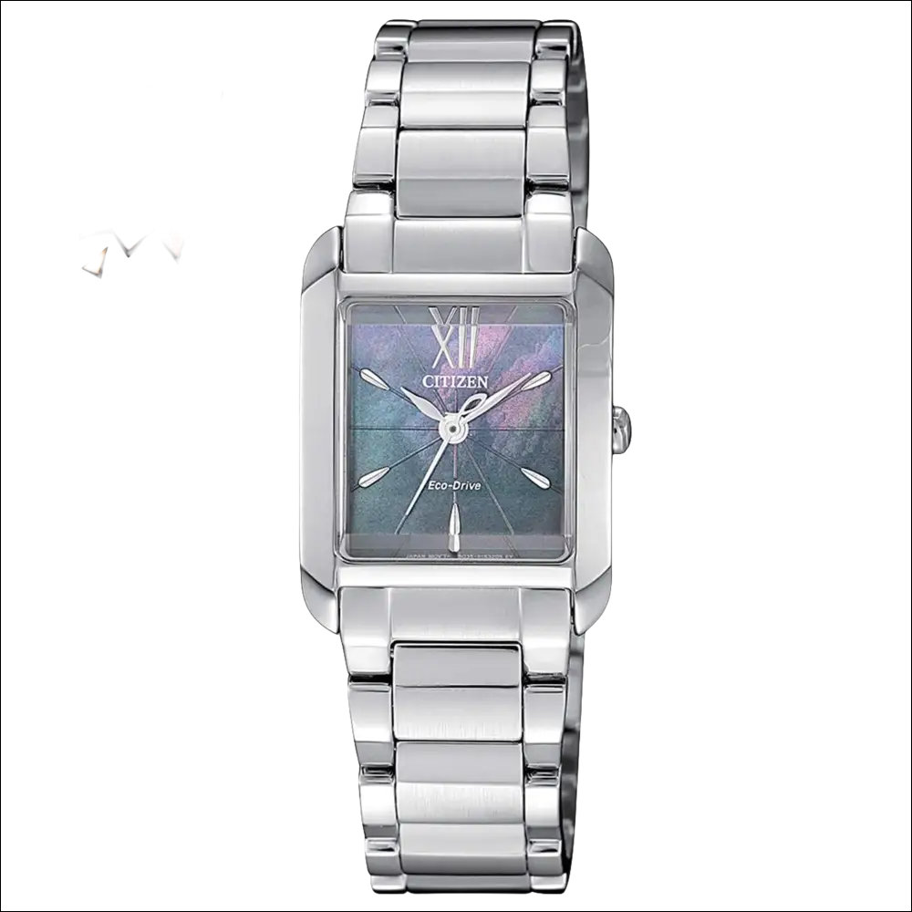 Orologio da Polso Donna Citizen Eco-Drive con cassa argentata e quadrante in madreperla