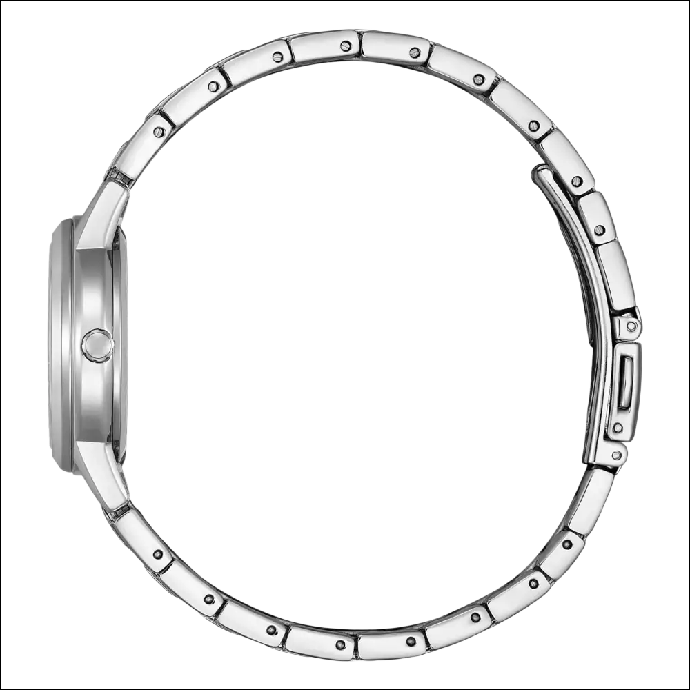 Bracciale orologio Citizen Donna FE1241-71X in acciaio silver lucido a maglie intrecciate