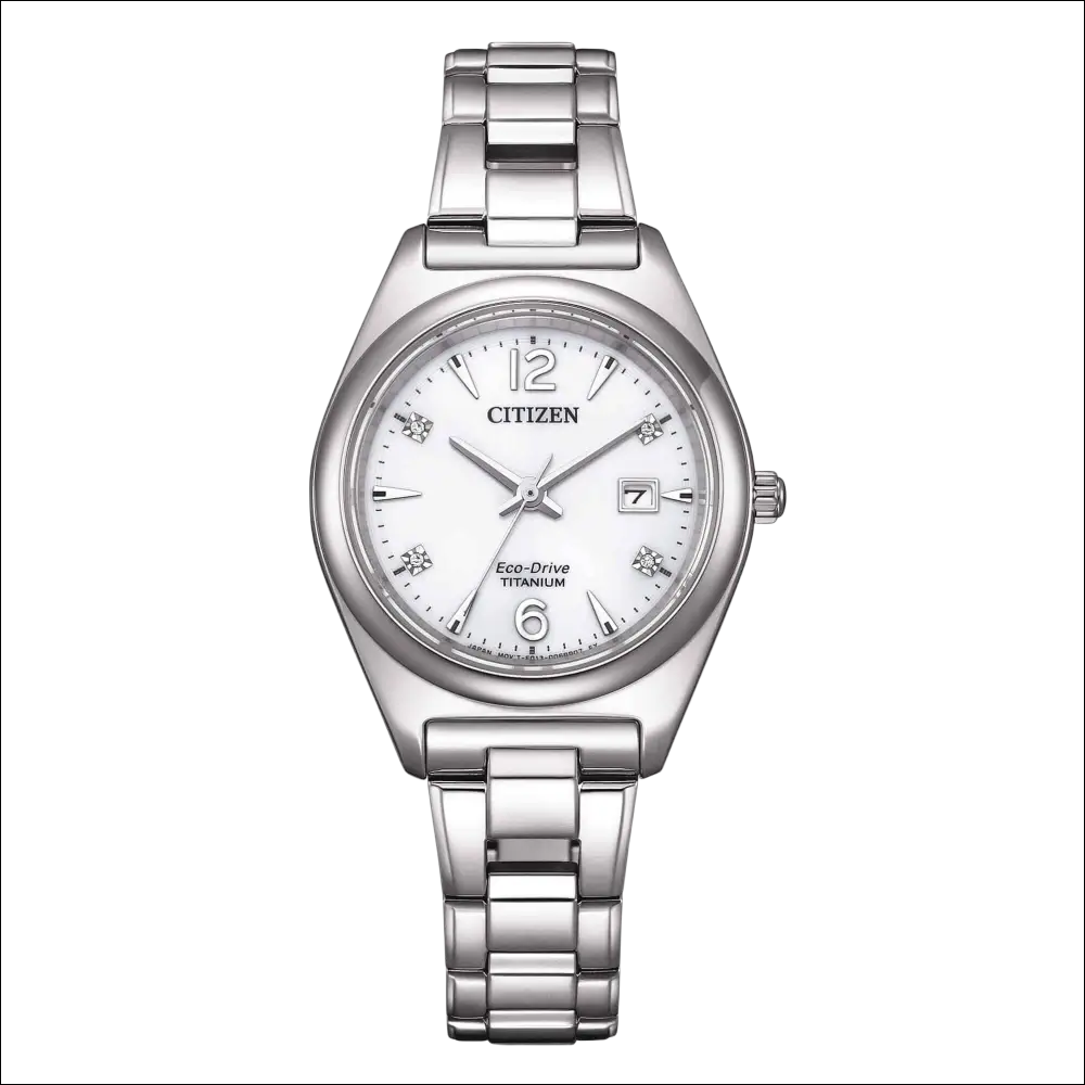 Orologio CITIZEN donna SuperTitanio con diamanti EW2601-81A