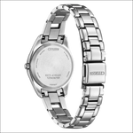 Retro orologio Citizen Donna SuperTitanio EW2601-81X in acciaio silver, fondello inciso