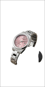 Orologio Citizen Donna SuperTitanio EW2601-81X silver con quadrante rosa