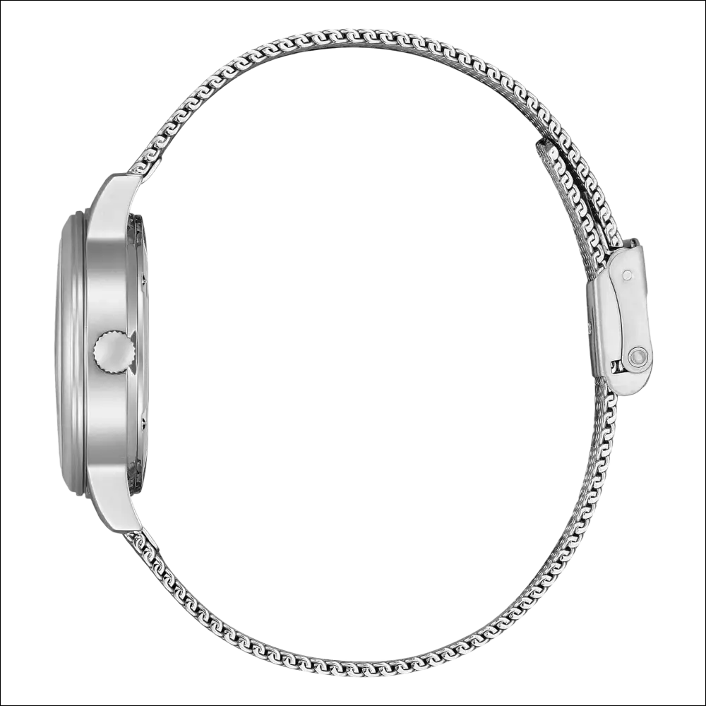 Cinturino mesh argento Orologio Citizen Eco-Drive Donna acciaio