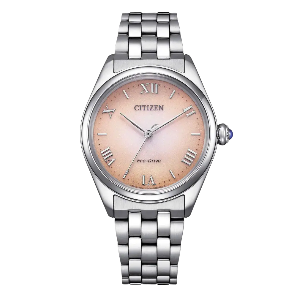 Orologio Citizen Eco-Drive Donna in offerta speciale: argento con quadrante pesca