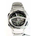 orologio CITIZEN uomo Anadigi Super Chrono Quartz acciaio JN6060-58E - bonini-gioielli