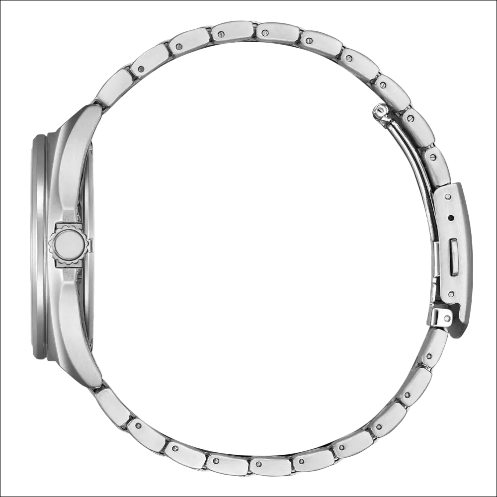 Orologio CITIZEN Military Eco-Drive Uomo in acciaio silver con bracciale a maglie