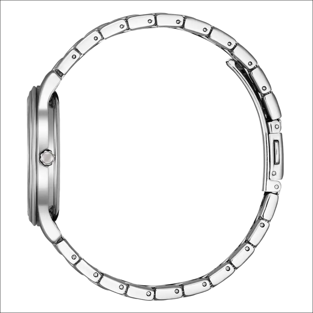 Bracciale orologio Citizen in acciaio satinato con chiusura sicura