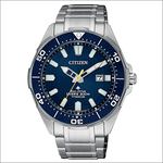 Orologio da immersione uomo Citizen Eco-Drive SuperTitanio con quadrante e ghiera blu