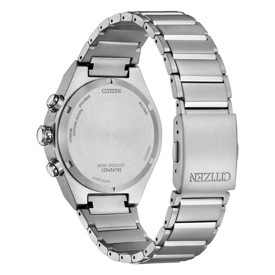 CITIZEN Zenshin Senkei Crono Super Titanio CA4691-59X|bonini-gioielli