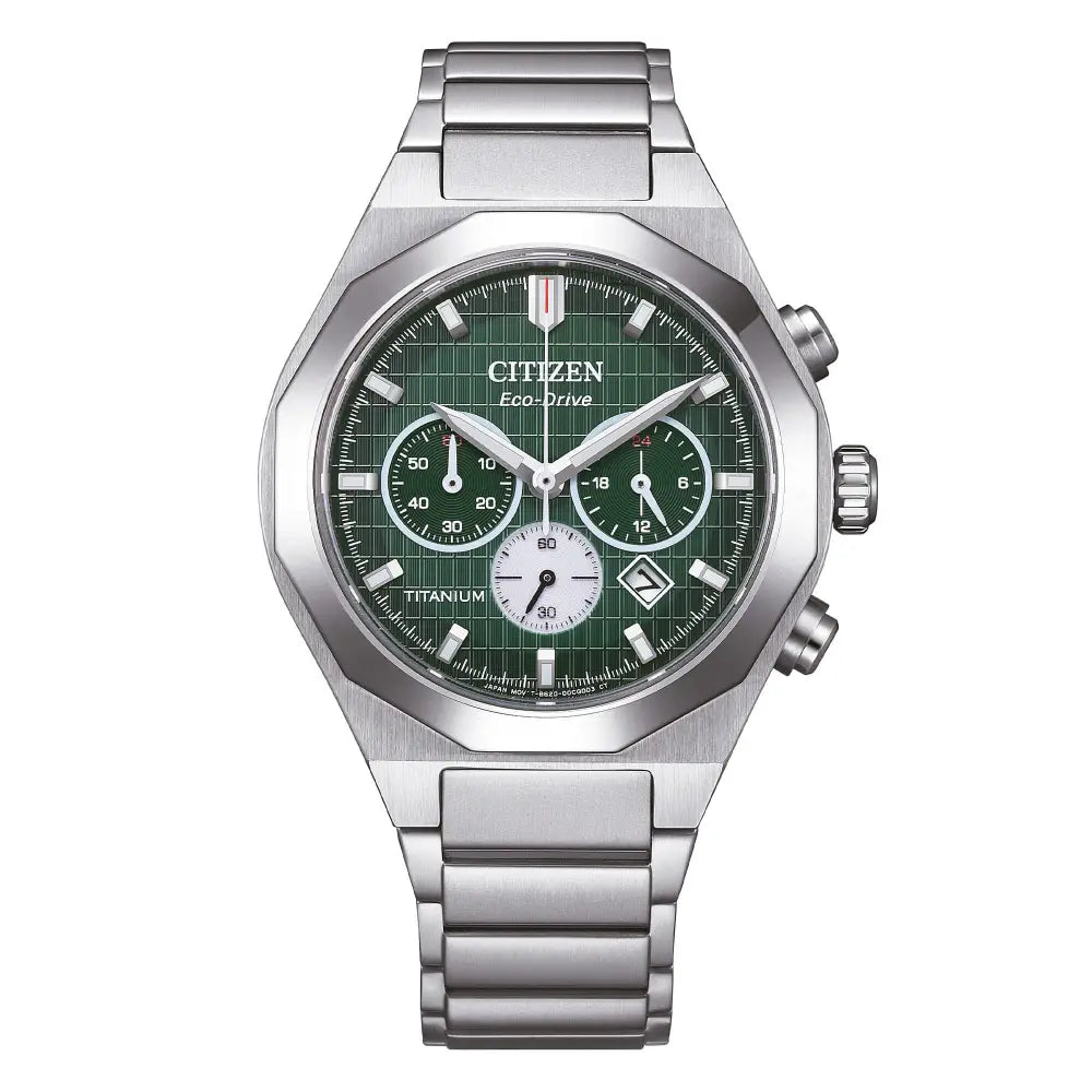 CITIZEN Zenshin Senkei Crono Super Titanio CA4691-59X|bonini-gioielli