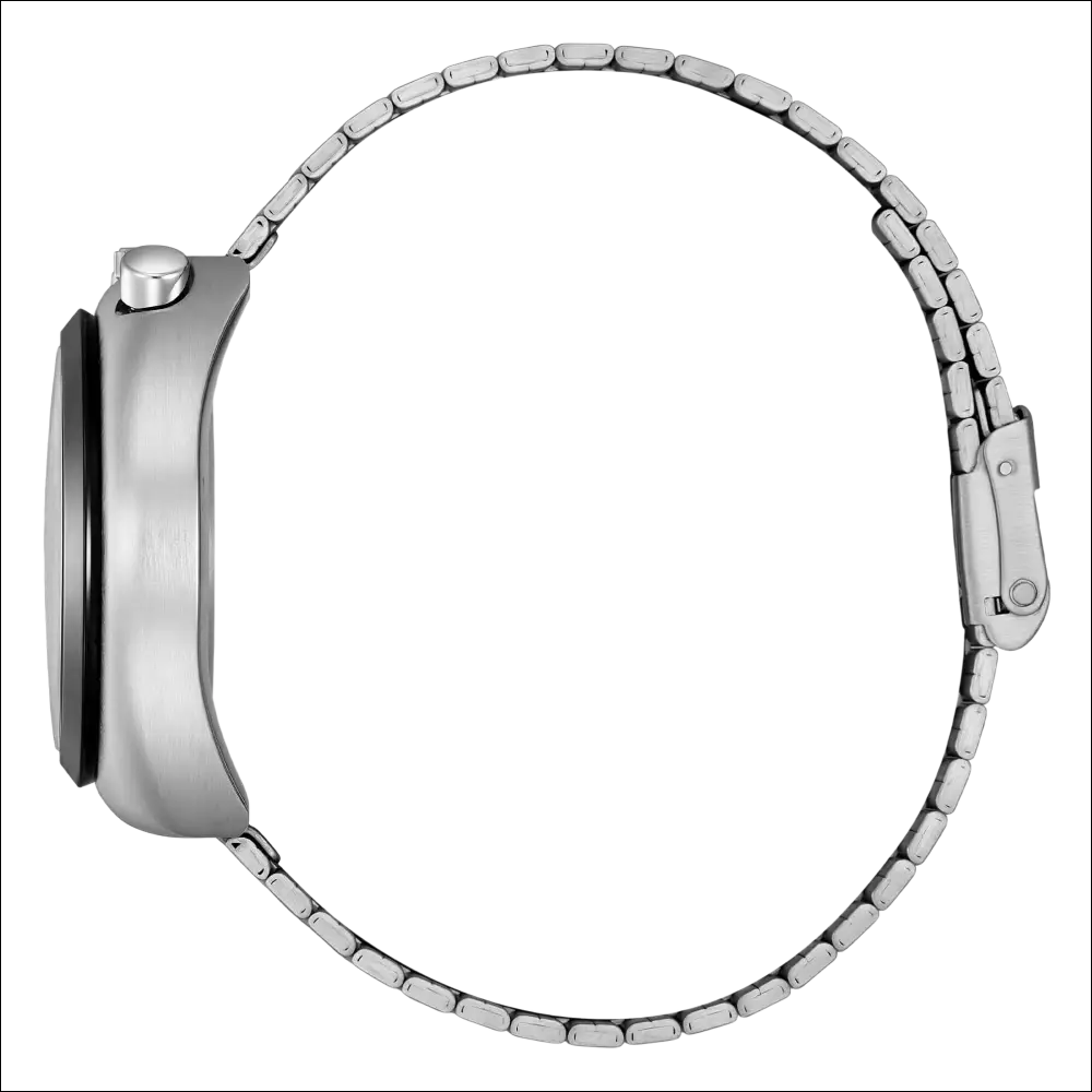 Cinturino maglia argento lucido Orologio CITIZEN Tsuno Chrono Quartz AN3660-73X