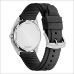 Orologio Citizen Uomo Active Sport Eco-Drive con cinturino nero in gomma e fibbia silver