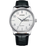 Orologio Citizen uomo Classic con cassa in acciaio e cinturino in pelle nero