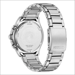Orologio cronografo uomo Citizen Eco-Drive in acciaio silver lucido