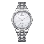 Orologio Citizen Donna Eco-Drive silver con quadrante madreperla luminoso