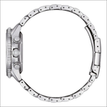 Bracciale orologio Citizen Uomo in acciaio silver lucido a maglie intrecciate