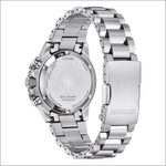 Orologio Citizen uomo cronografo acciaio silver con bracciale lucido