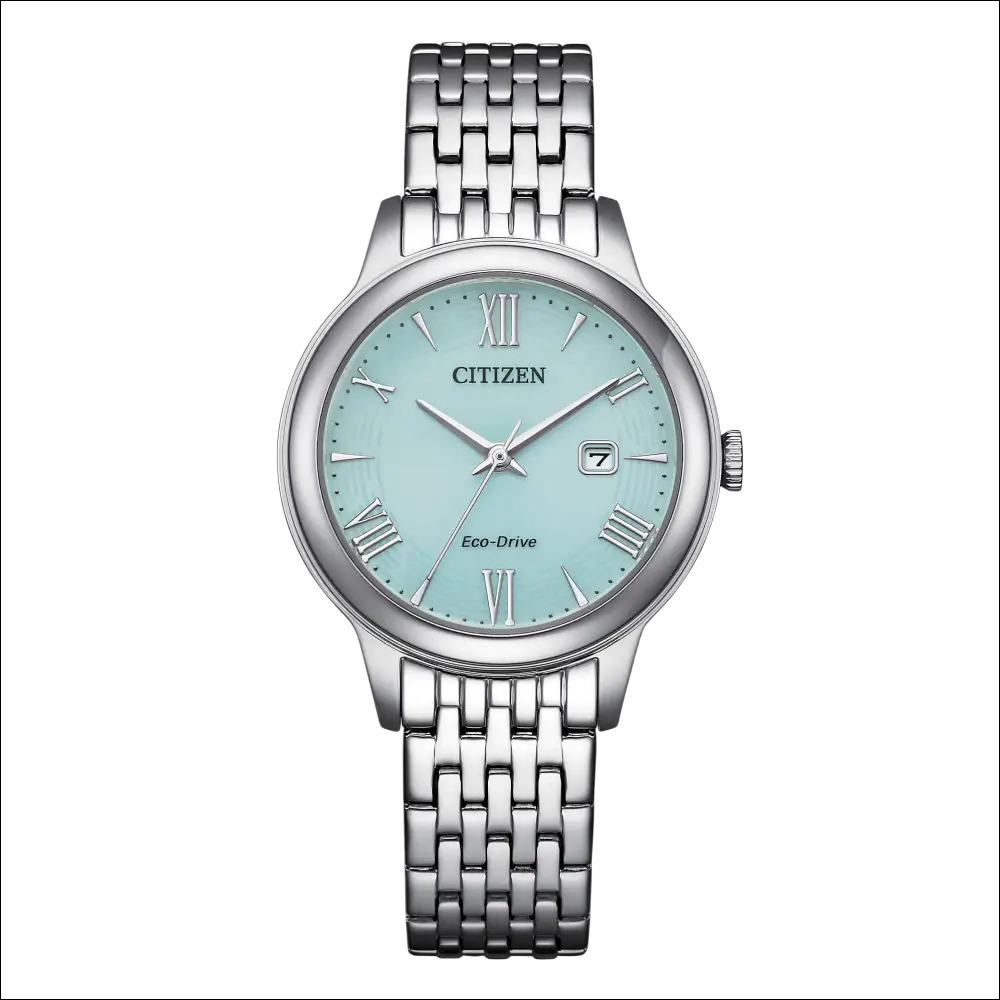 Orologio da polso donna Citizen Eco-Drive con quadrante verde menta